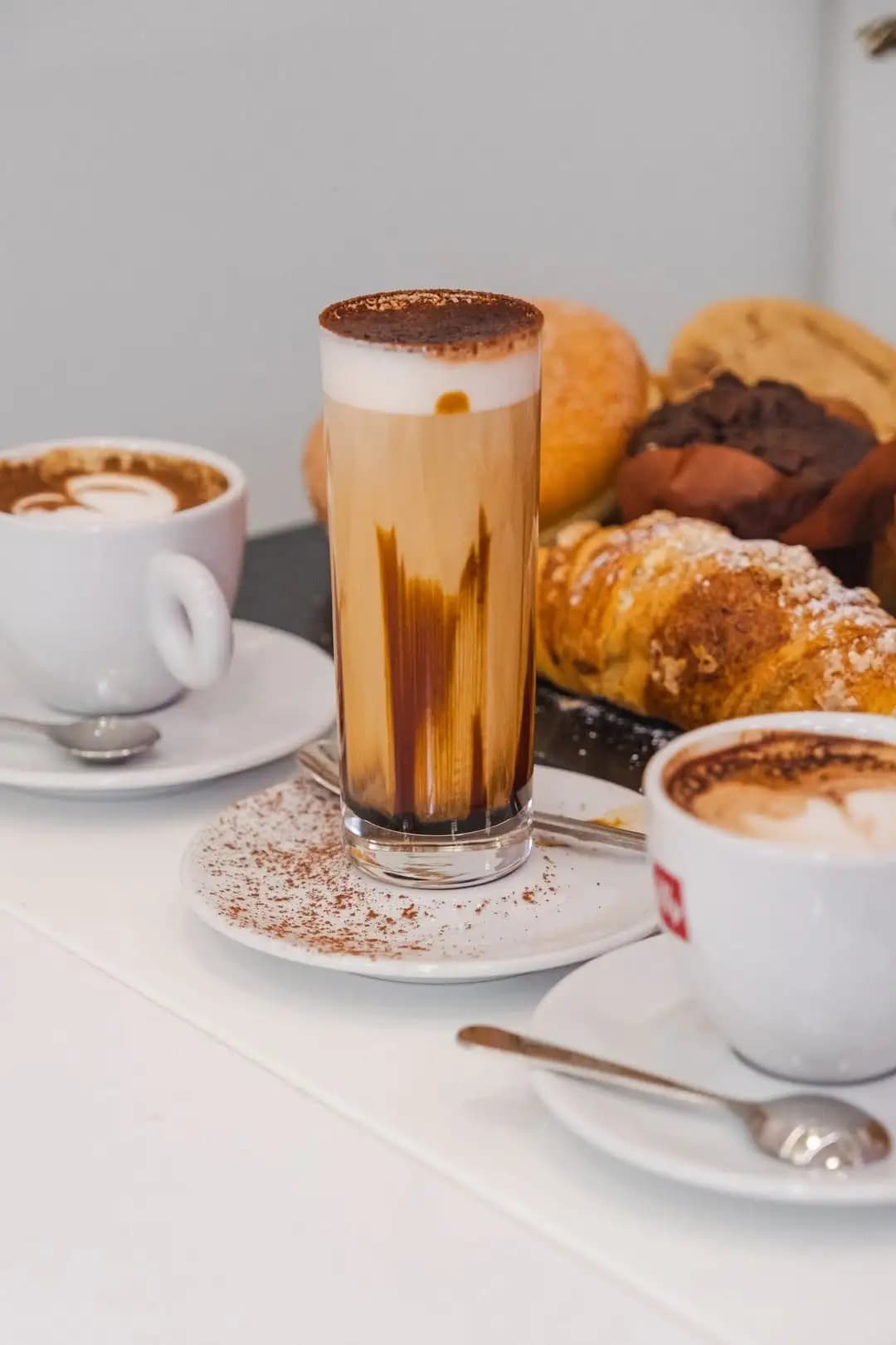 Freshly prepared Cold Coffees flavors available at our Sandy Springs boutique