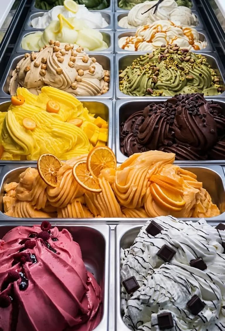 Gelato and coffee bar interior at The Gelatist